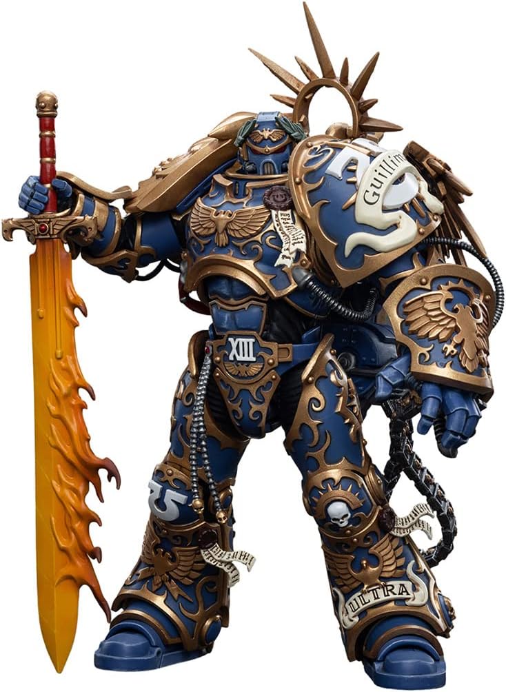 JOYTOY Warhammer 40K Ultramarines Primarch Roboute Guilliman 1/18 Scale Action Figure