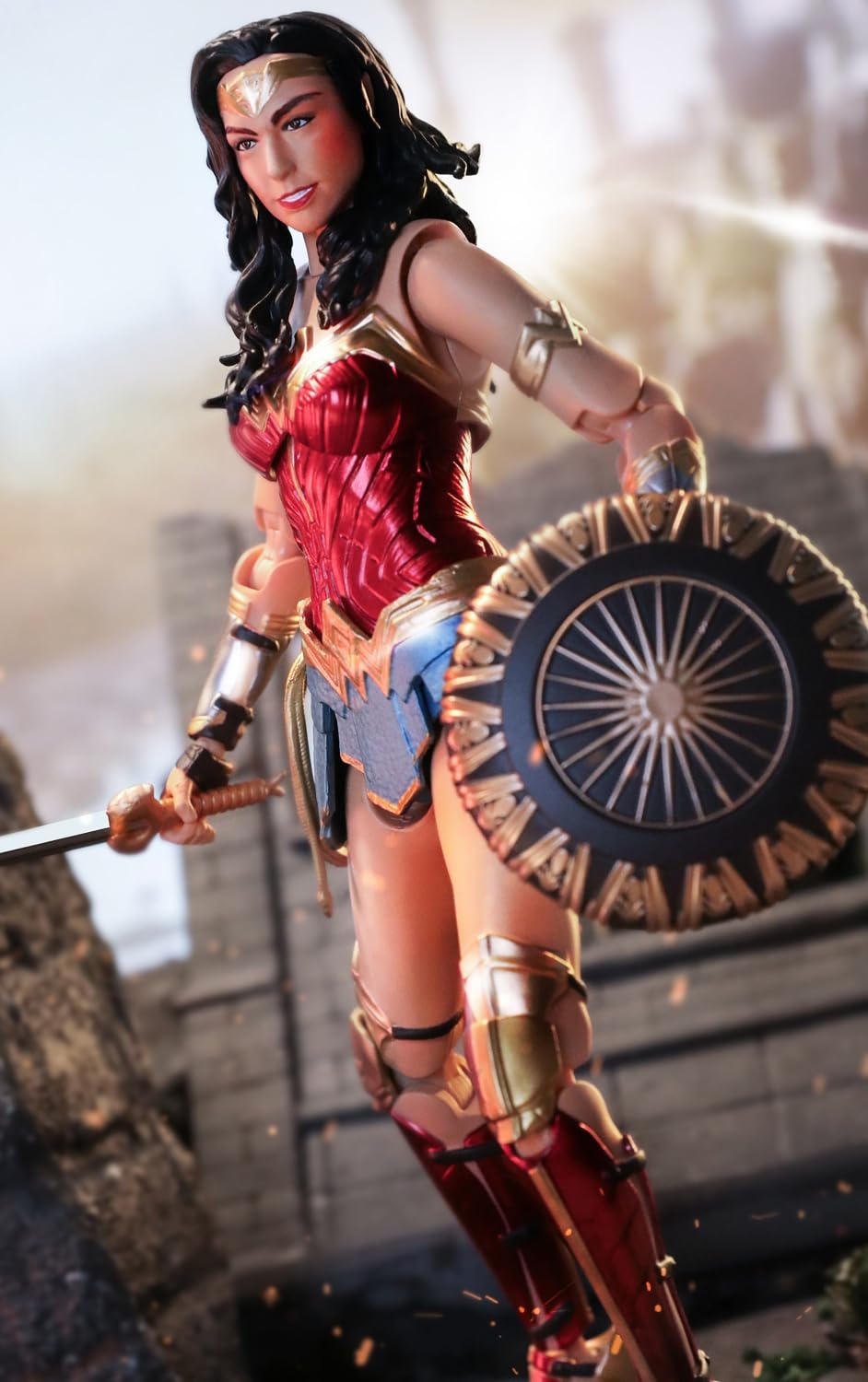 Figura de acción en miniatura Fondjoy, juego completo, escala 1:9