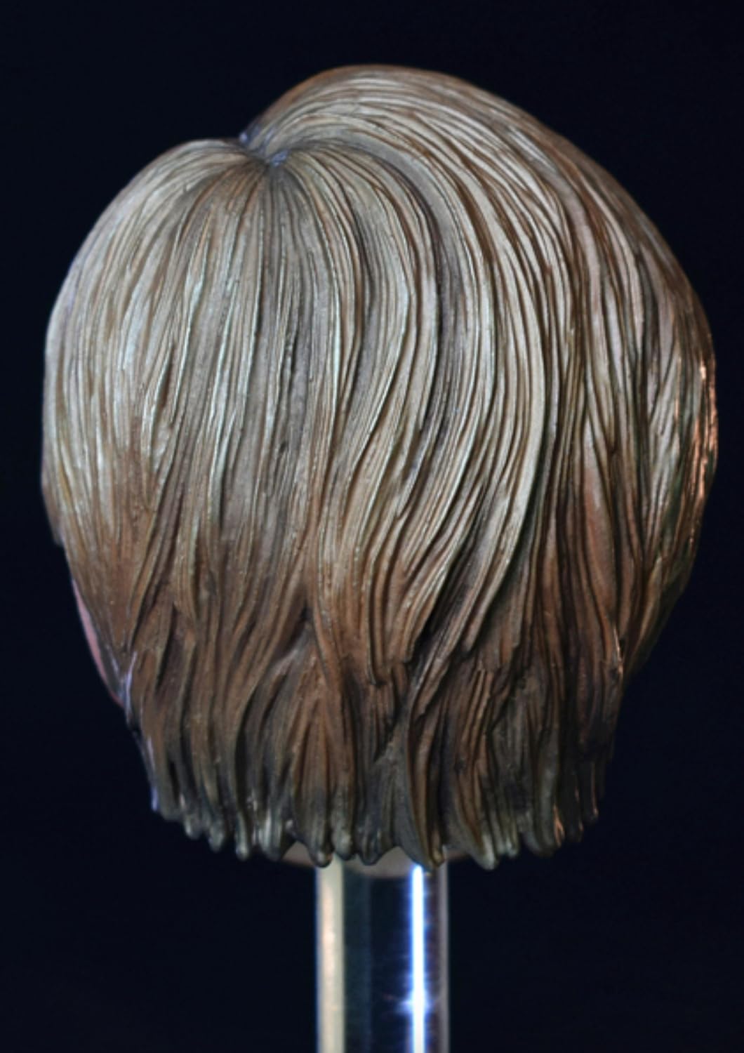 Escultura de cabeza masculina a escala 1:6, León, escultura de cabeza masculina europea para figuras de acción de 30 cm BY-T15