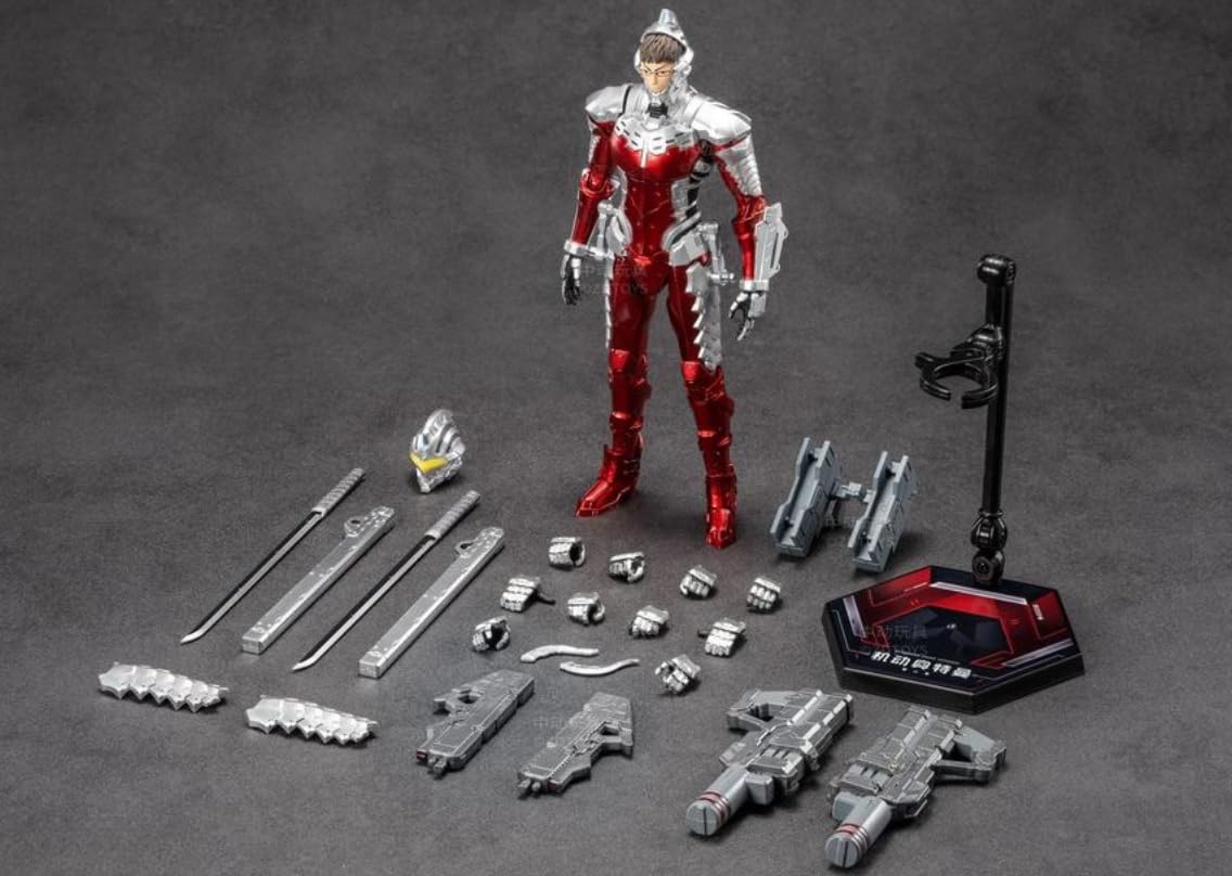 ZD Figure Full Set: Ultraman Ace, 1:10 Scale Miniature