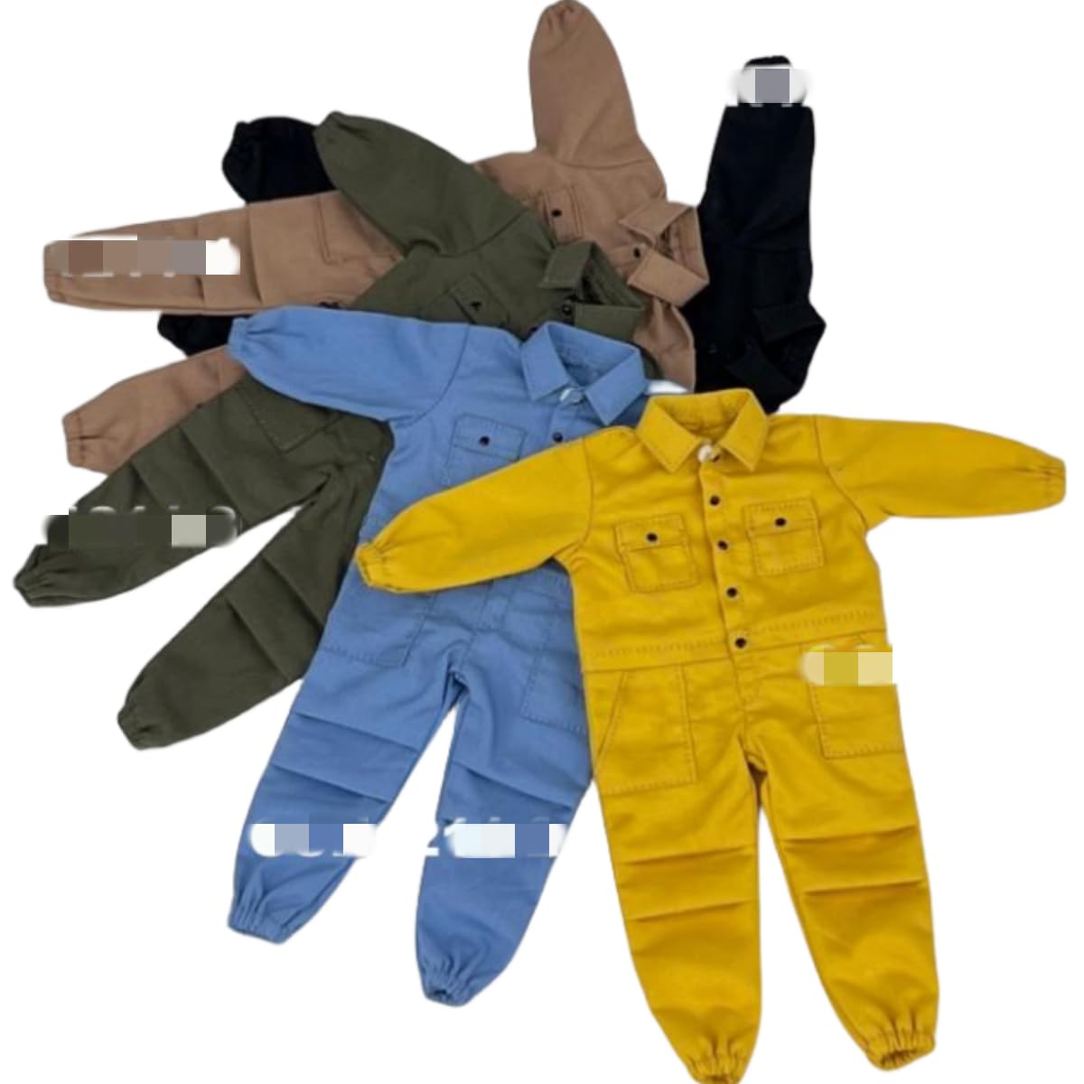 Figura a escala 1/12, ropa para muñeca: conjunto de carga de una pieza, accesorio coleccionable