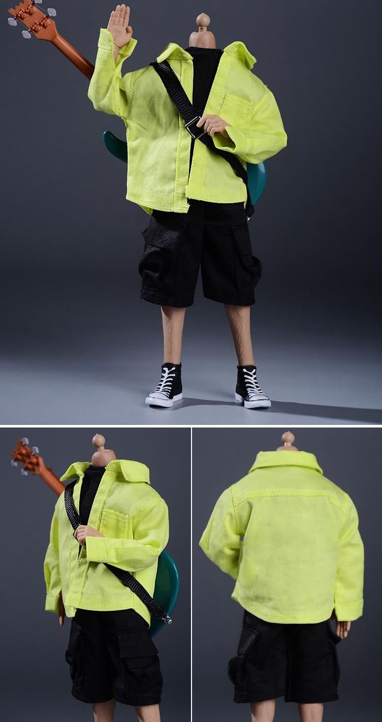 Ropa para muñecas a escala 1/12: Camisa, accesorio coleccionable