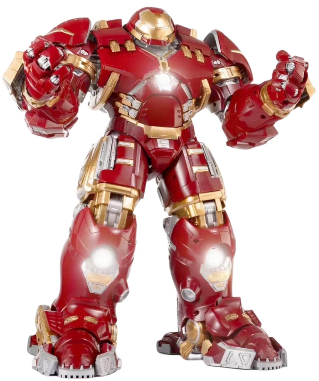 Maquetas de plástico Fondjoy: Figuras de acción coleccionables Iron Man Mark XLIV Hulkbuster a escala 1:7 MV2023801X