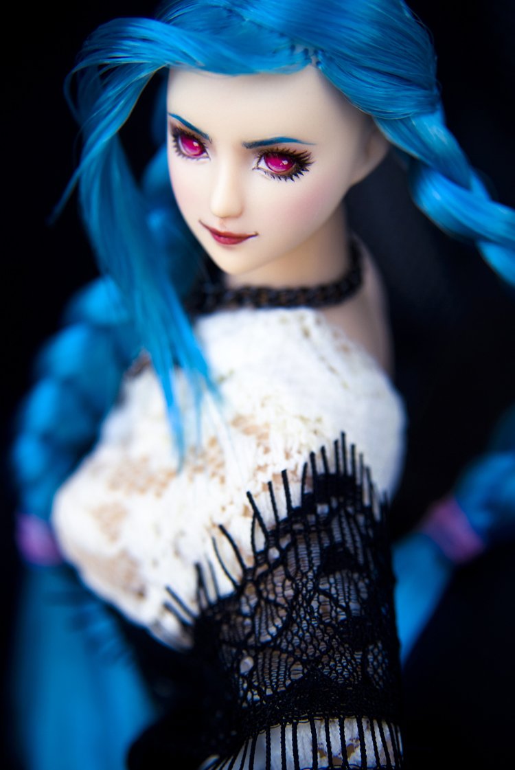 Figura de acción esculpida de cabeza femenina a escala 1/6 TBLeague/Obitsu/JIAOU CDH15