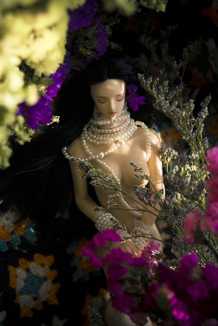 Figura de acción esculpida de cabeza femenina a escala 1/6 TBLeague/Obitsu/JIAOU CDH14