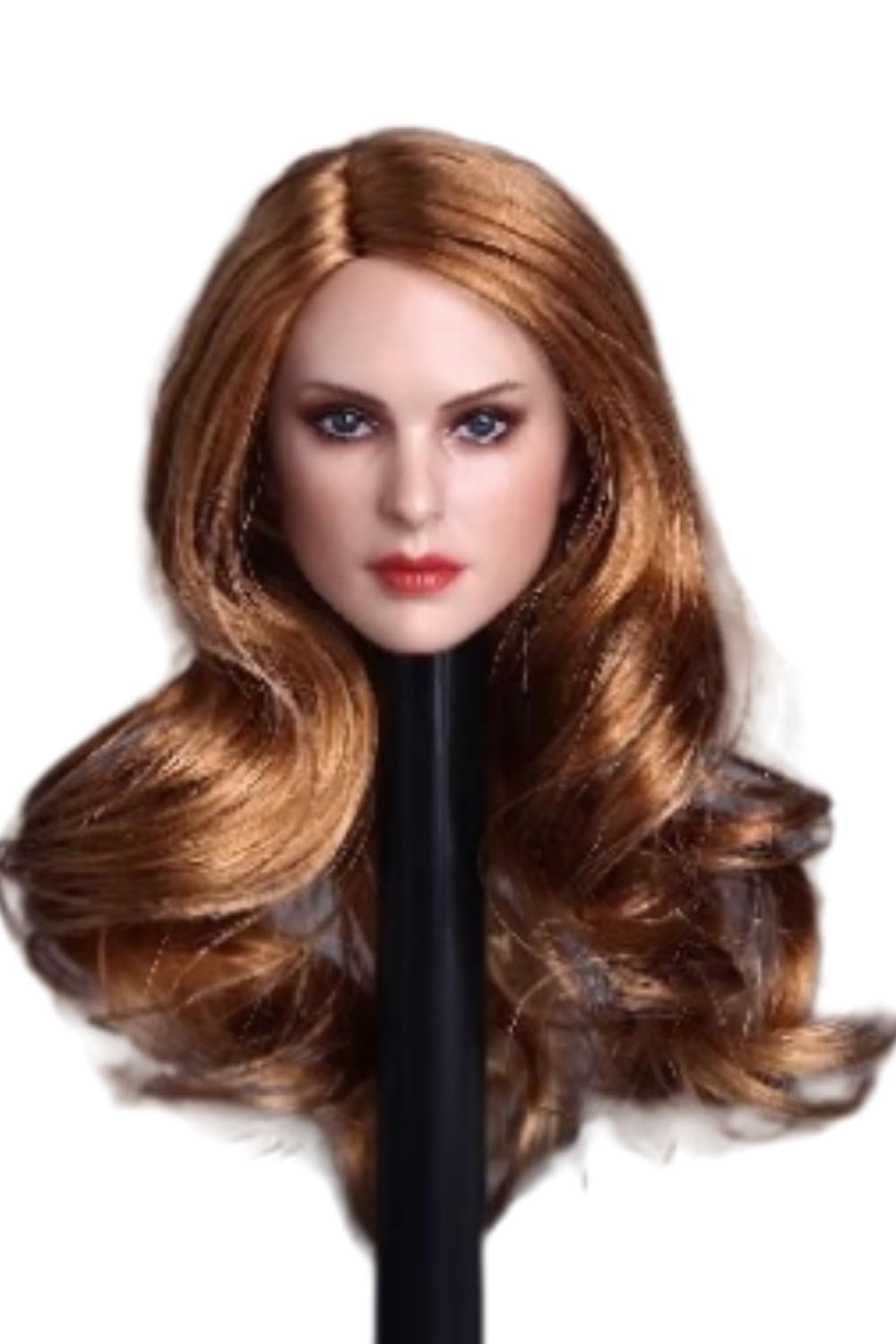 Escultura de cabeza femenina a escala 1:6, escultura de cabeza de niña europea para figuras de acción de 12 pulgadas GC005A