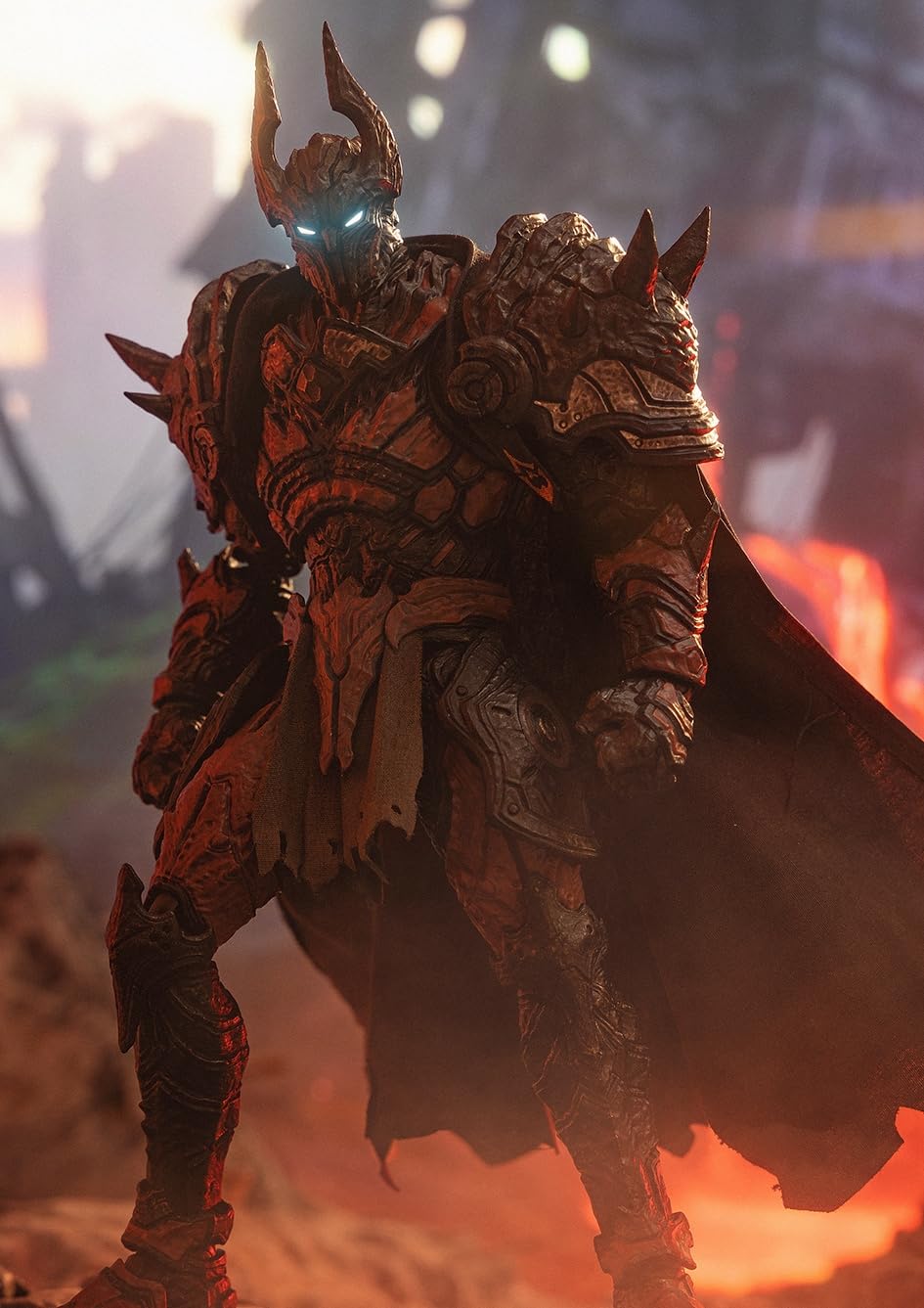 Figura coleccionable VTOYS: Rey Arturo: El último caballero, figura de acción masculina en miniatura a escala 1:12