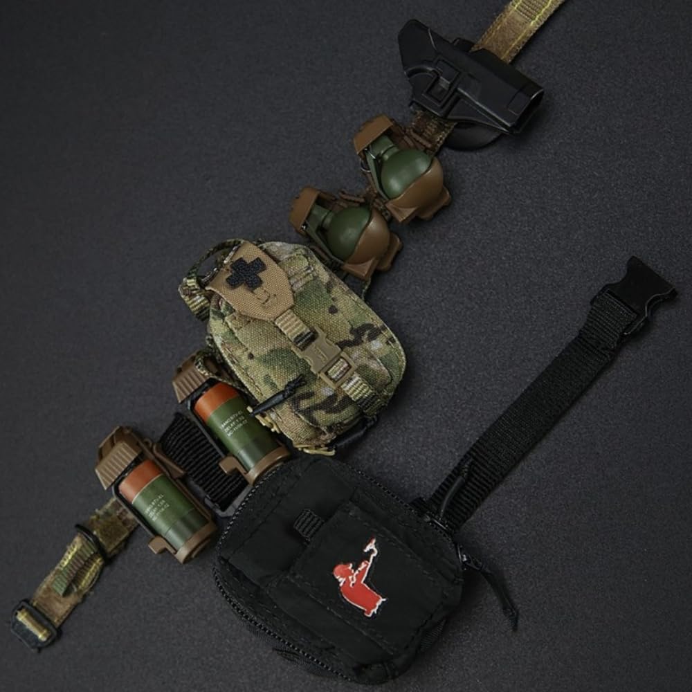 Figura coleccionable de Mini Times Toys: Figura de acción masculina en miniatura de estilo militar de las Fuerzas Especiales del Ejército de EE. UU., escala 1:6, M049