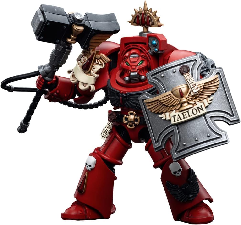 Figurine de collection JoyToy 40K Blood Angels Assault Terminators Brother Taelon à l'échelle 1:18