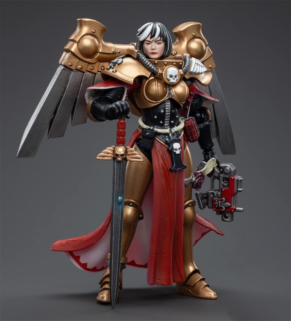 JoyToy 40K Adepta Sororitas Geminae Superia 2 figurine à collectionner à l'échelle 1:18
