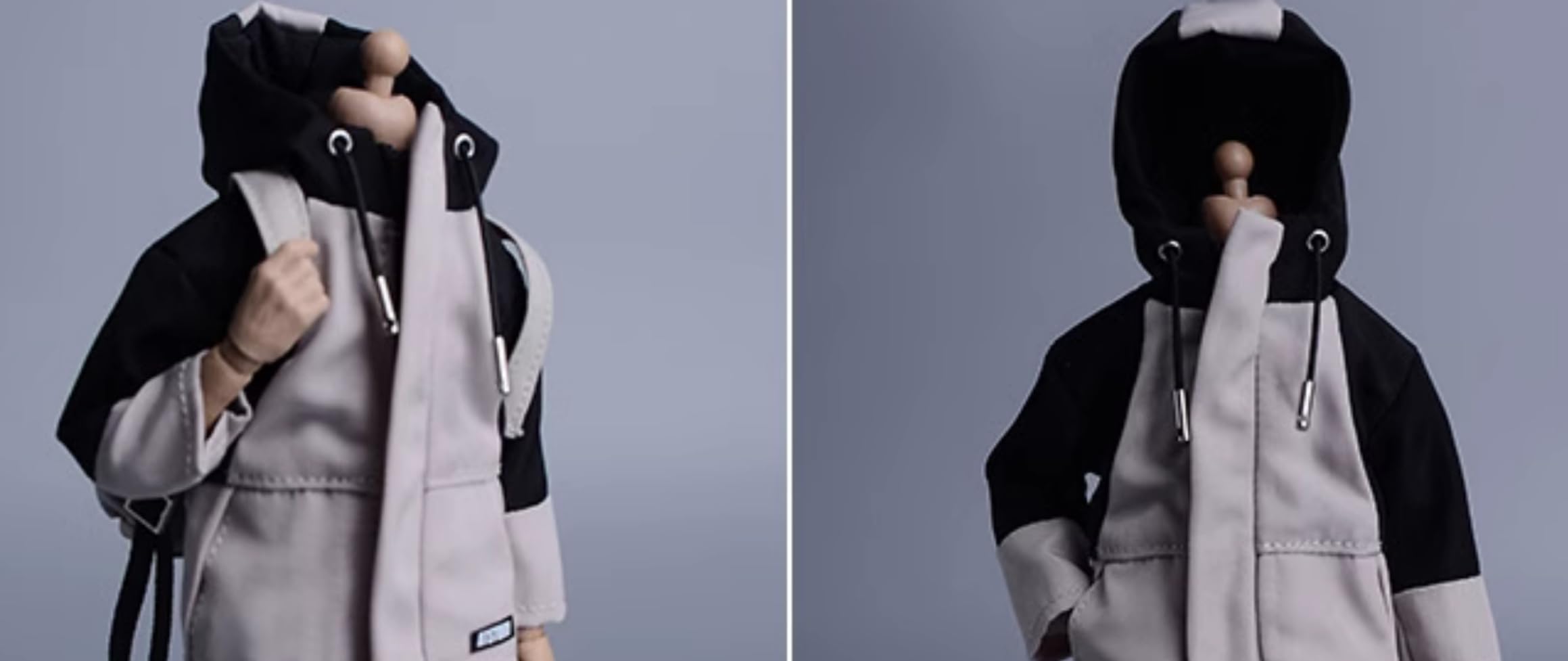 Ropa para muñecas a escala 1/12: Chaqueta de montañismo, accesorio coleccionable