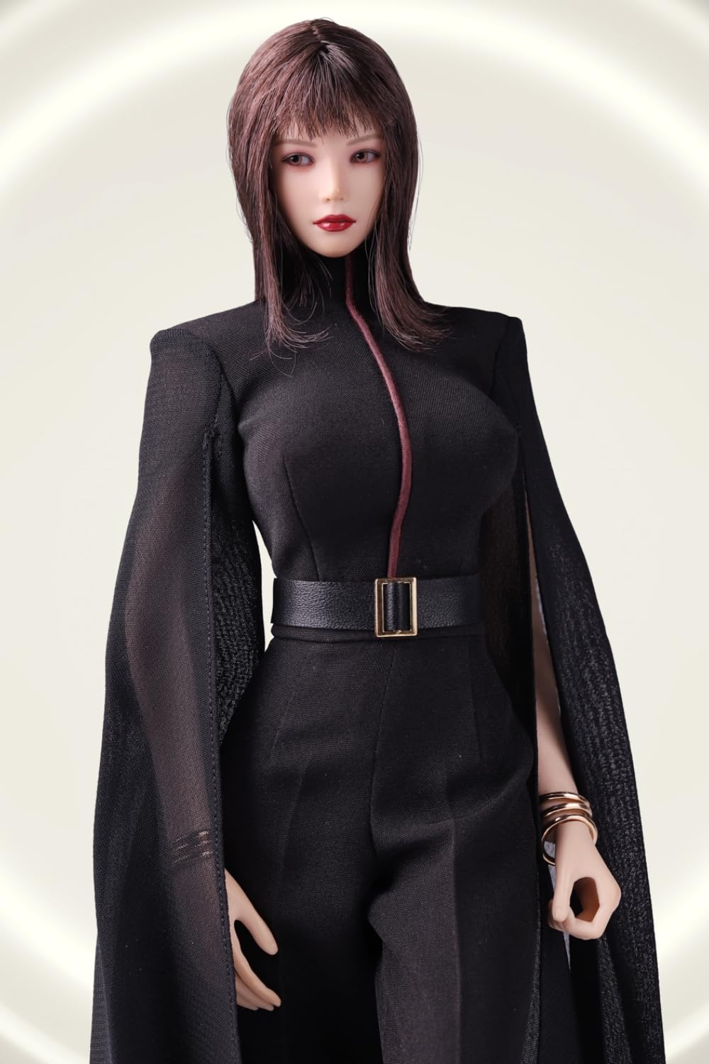 Ropa para muñeca a escala 1/6: Conjunto de vestido de noche para figura de acción coleccionable de 12 pulgadas