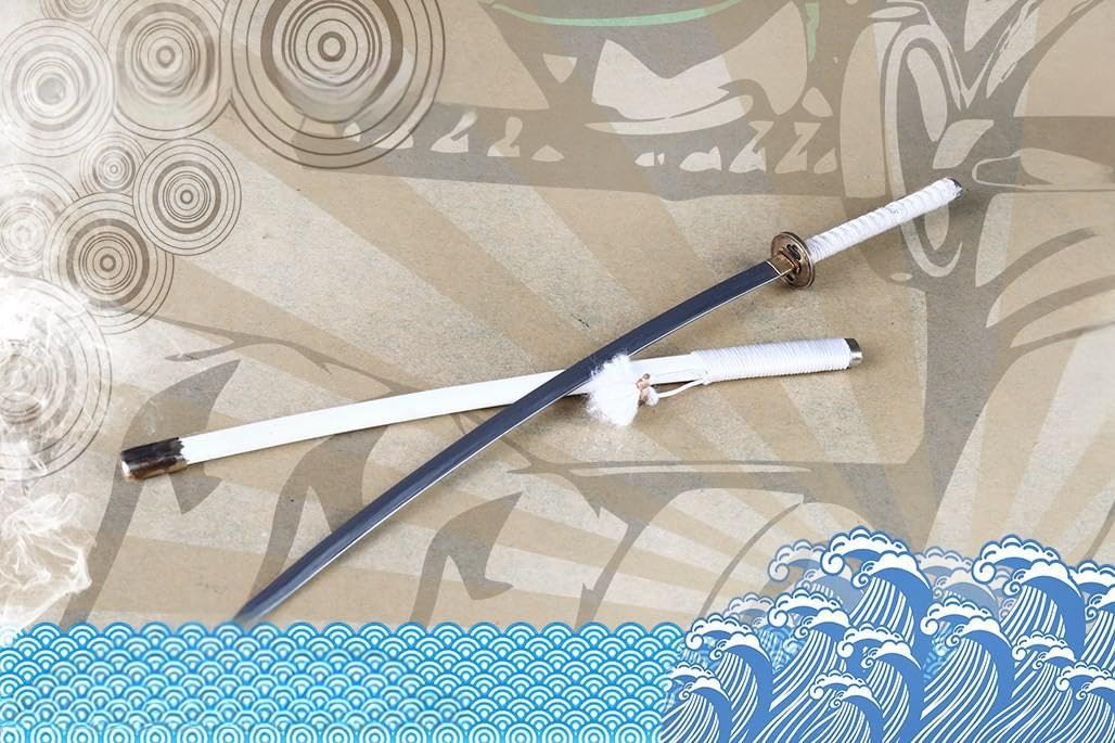 Accesorio de figura a escala 1/6: Modelo de traje de cuchillo japonés en miniatura coleccionable