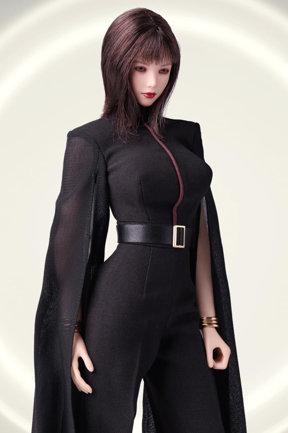 Ropa para muñeca a escala 1/6: Conjunto de vestido de noche para figura de acción coleccionable de 12 pulgadas