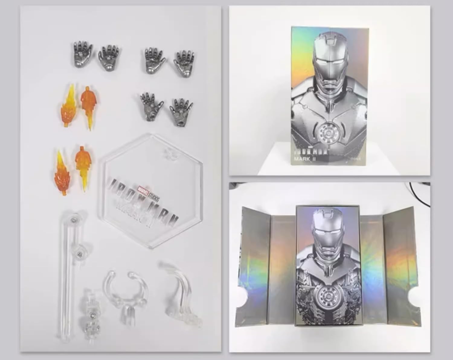 Figura coleccionable ZD: Iron Man Mark, miniatura a escala 1:10