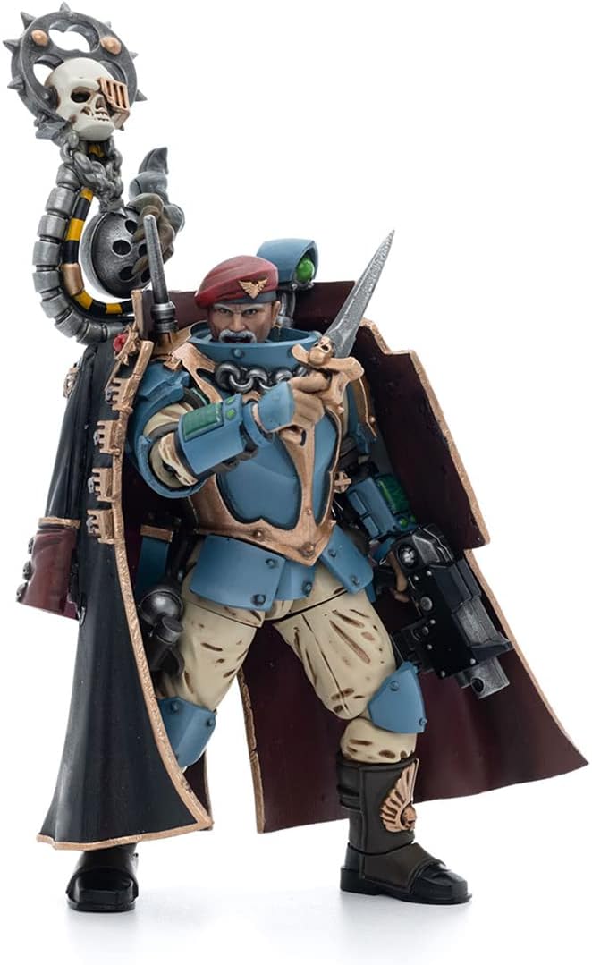 JOYTOY Astra Militarum Tempestus Scions Command Squad 55th Kappic Eagles Tempestor Prime 1/18 Scale Action Figure