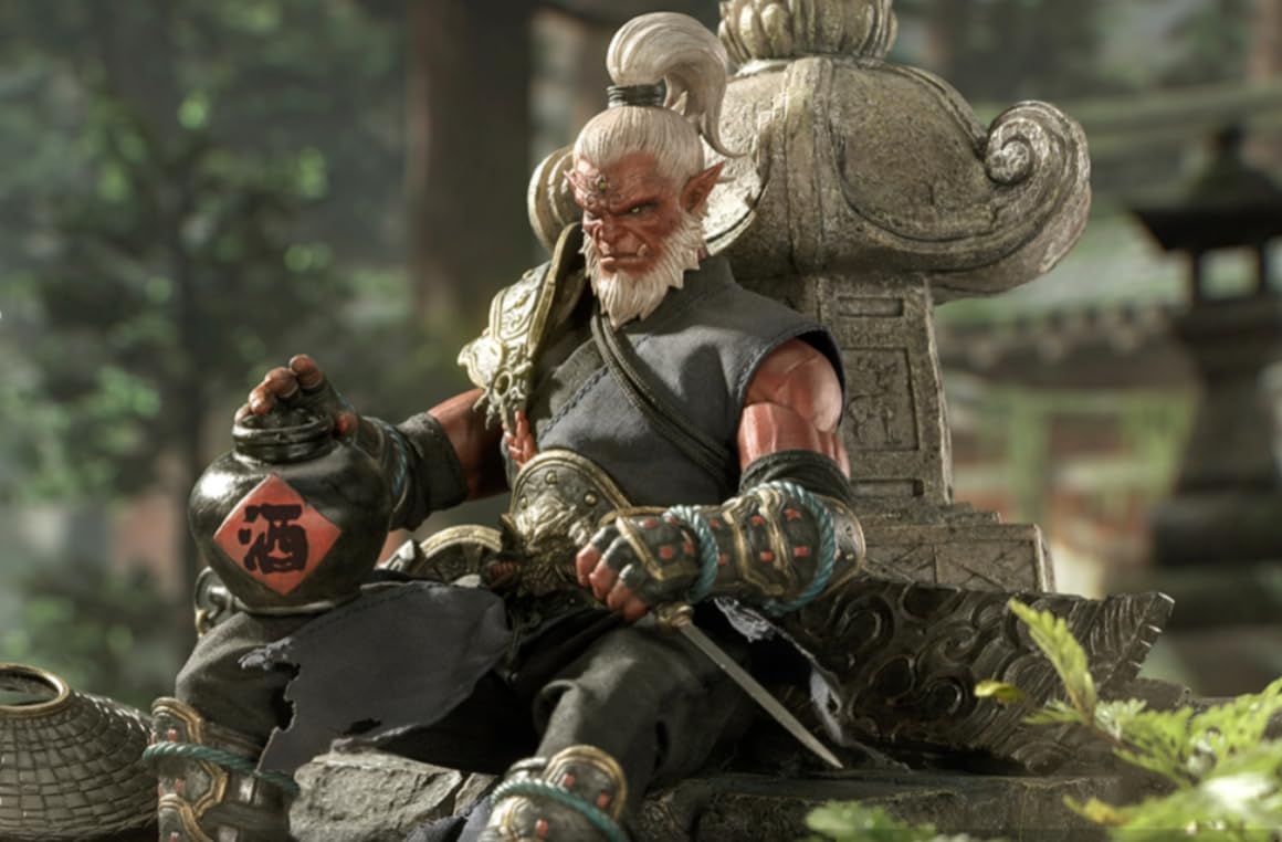 Figura coleccionable VTOYS: Rey Arturo: El último caballero, figura de acción masculina en miniatura a escala 1:12