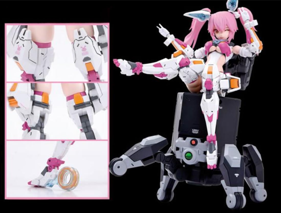 Maquetas de plástico de Nuke Matrix: Cyber Forest Fantasy Girls, unidad de ataque de largo alcance FOX, Vivienne Hyh, Mecha Musume, figuras de acción coleccionables a escala 1:12 de estilo anime