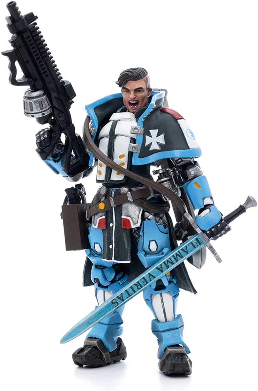 Figurine de collection JoyToy Infinity PanOceania Padre-Inquisidor Mendoza à l'échelle 1:18