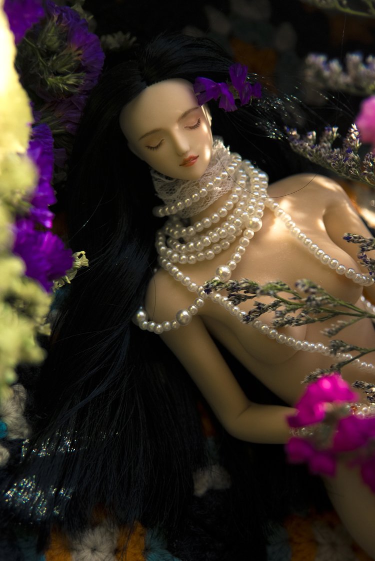 Figura de acción esculpida de cabeza femenina a escala 1/6 TBLeague/Obitsu/JIAOU CDH14