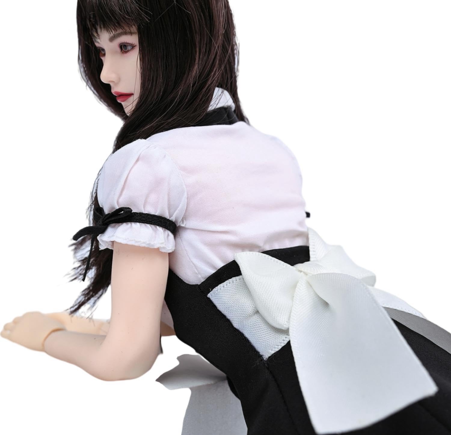 Ropa para muñeca a escala 1/6: Conjunto de falda y camisa JK para figura de acción coleccionable de 12 pulgadas TCT-034A