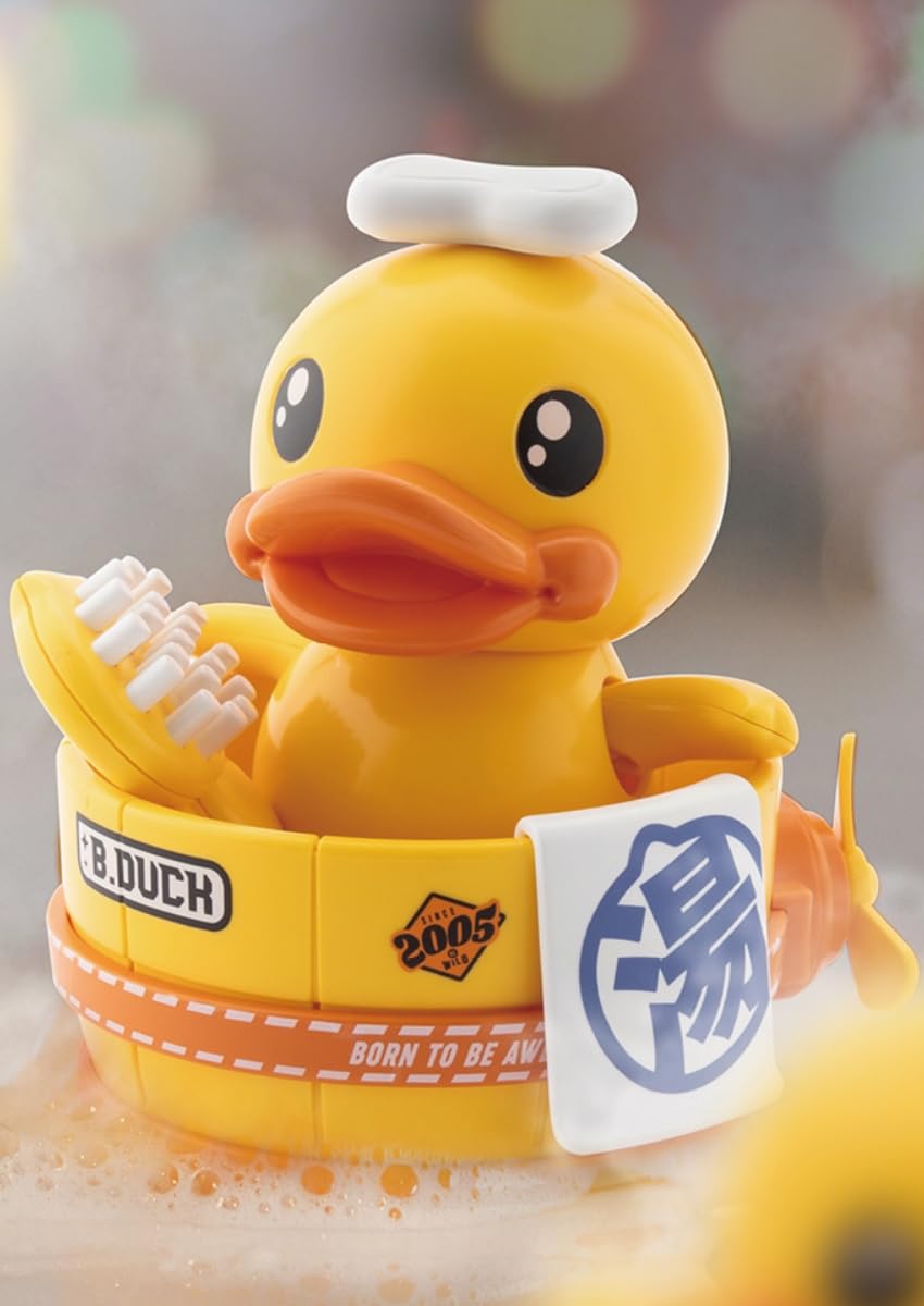 Kits de modelos de plástico B.Duck × SOSKILL: Figuras de acción coleccionables de patos pequeños XHY