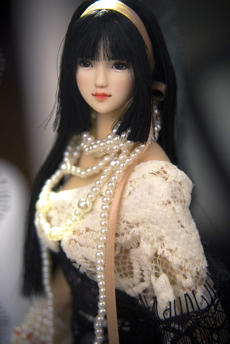 Figura femenina a escala 1/6, cabeza esculpida, figura de acción TBLeague/Obitsu/JIAOU CDH13