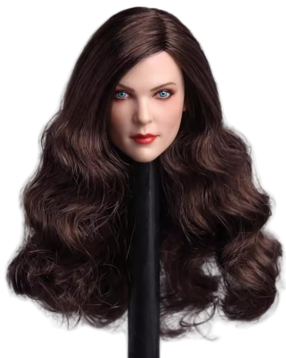 Escultura de cabeza femenina, niña europea, 12 pulgadas, GC006A