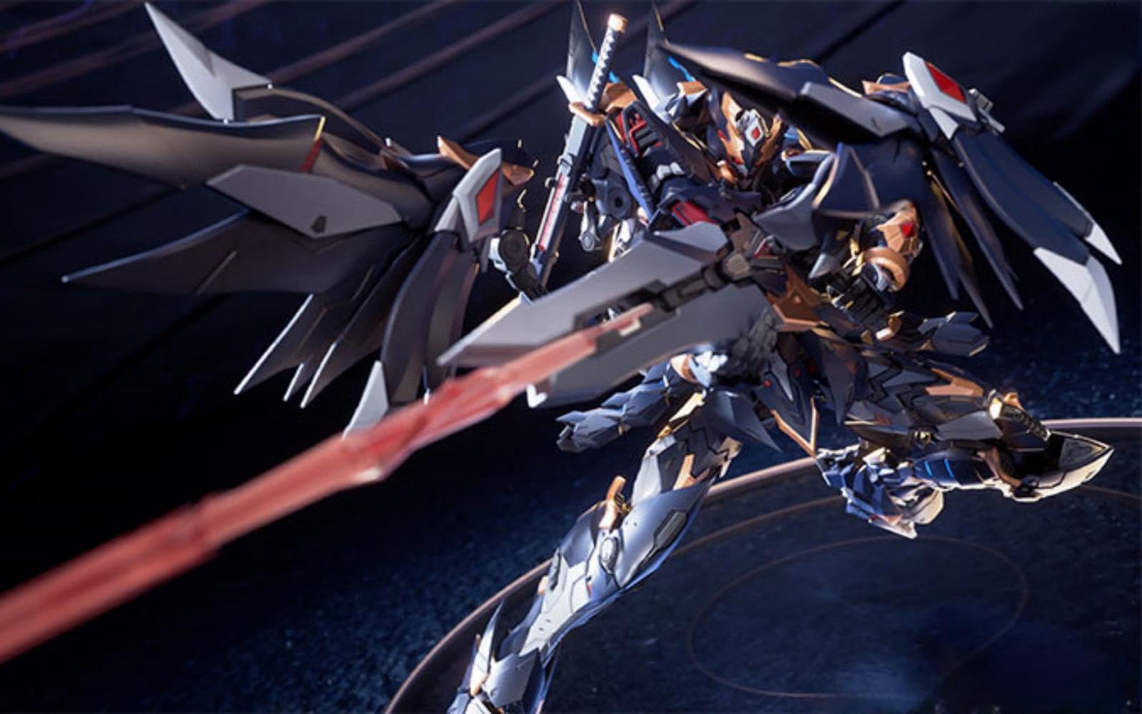 Figura coleccionable Zen: Shadow Anzhi, figuras de acción de estilo mecha