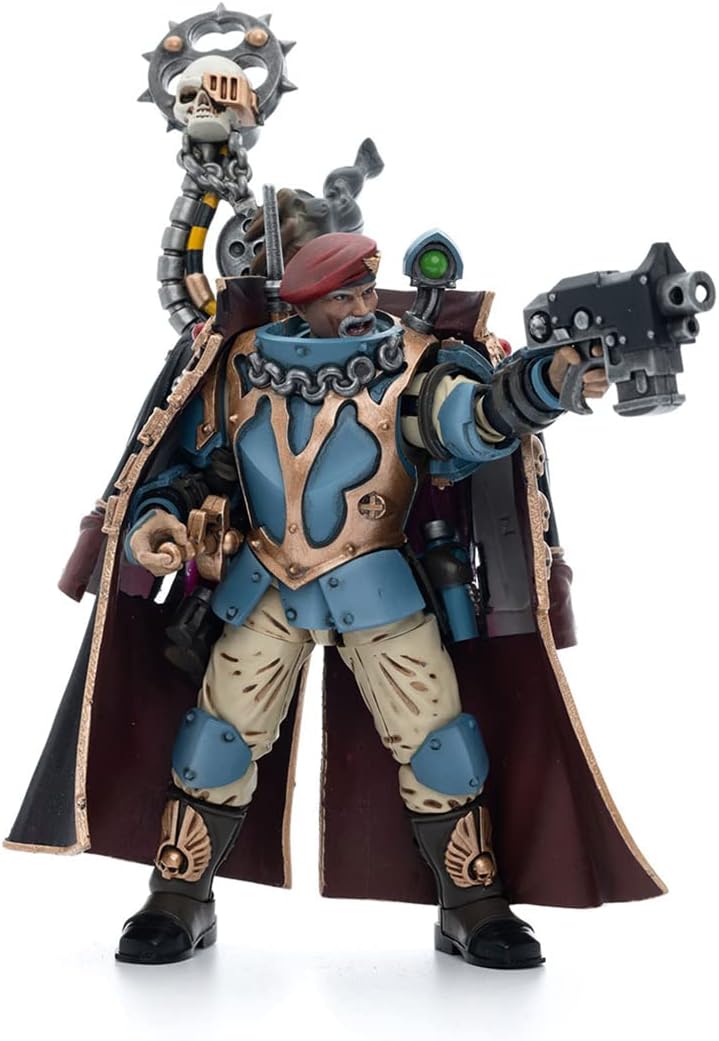 JOYTOY Astra Militarum Tempestus Scions Command Squad 55th Kappic Eagles Tempestor Prime 1/18 Scale Action Figure