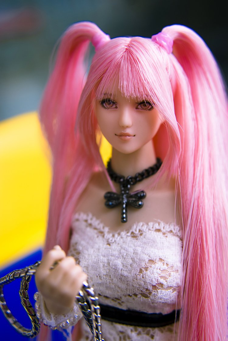 Figura de acción esculpida con cabeza femenina a escala 1/6 TBLeague/Obitsu/JIAOU CDH19