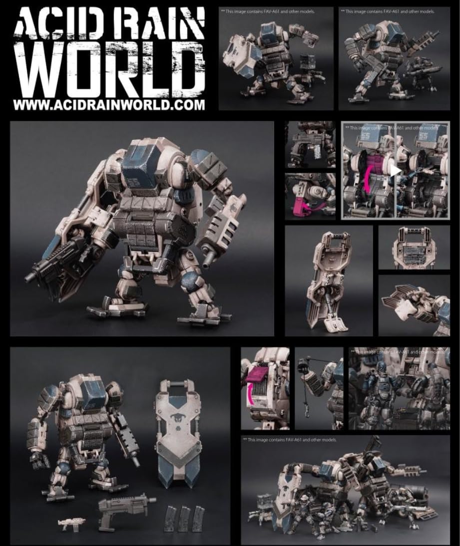 Figura coleccionable de Toys Alliance: Acid Rain World Annex 2179: Cortex Commander - Transcranial Tyrant Figura de acción en miniatura 1:18