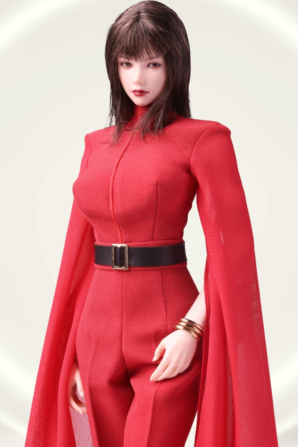 Ropa para muñeca a escala 1/6: Conjunto de vestido de noche para figura de acción coleccionable de 12 pulgadas