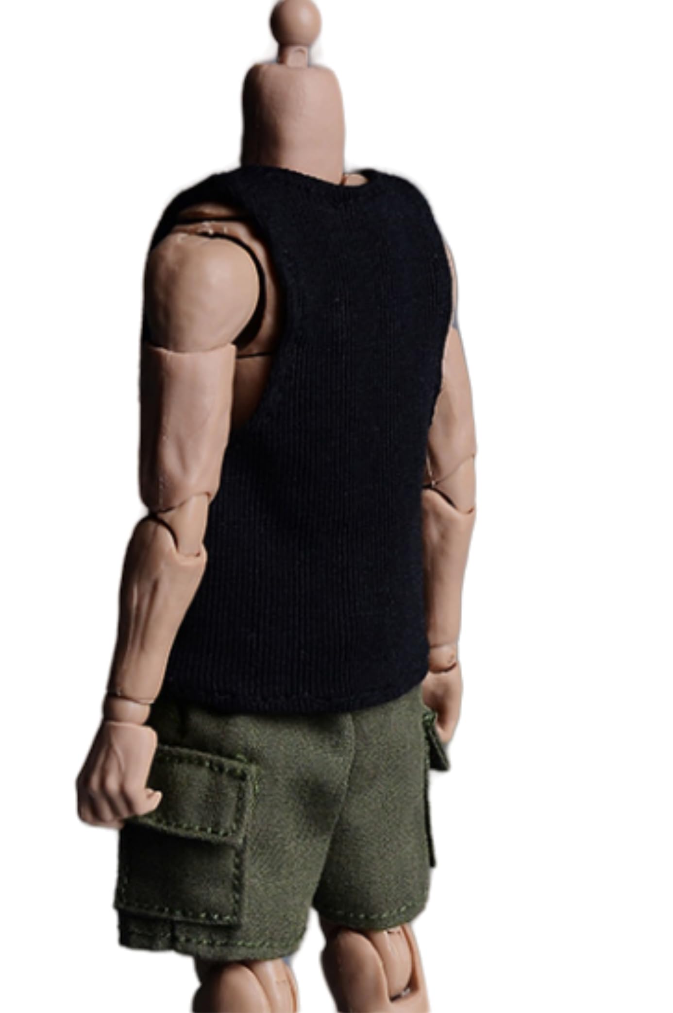 Figura a escala 1/12 Ropa para muñeca: Chaleco Accesorio coleccionable