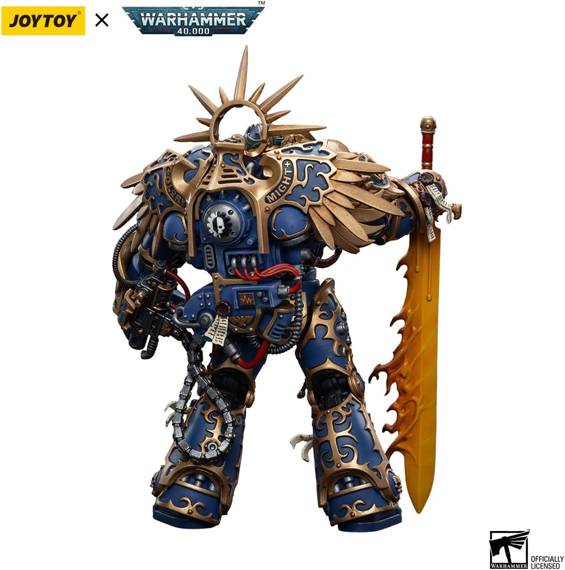 JoyToy Warhammer 40K Ultramarines Primarch Roboute Guilliman Action Figure