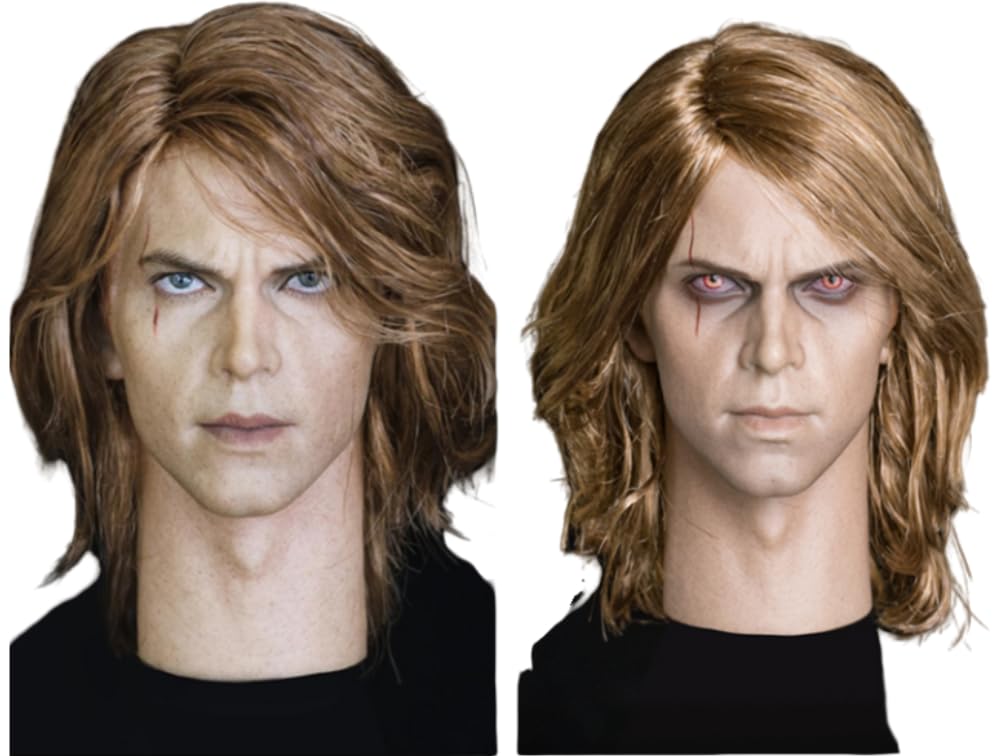 Escultura de cabeza masculina a escala 1:6, escultura de cabeza europea para acción de 12 pulgadas