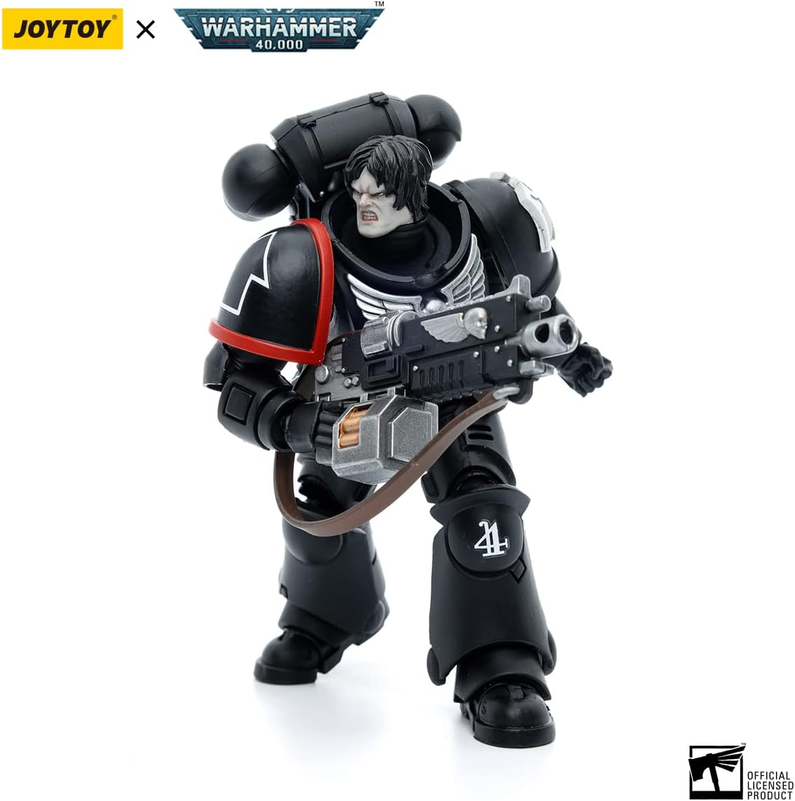 Figurines d'action JoyToy 40K sous licence officielle à l'échelle 1/18, série complète Colvane, Raven Guard