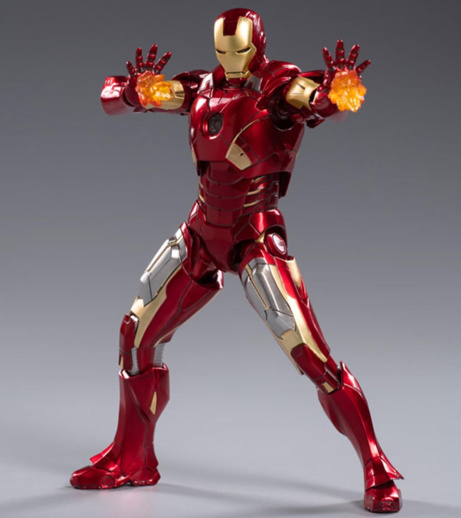 Conjunto completo de figuras coleccionables de ZD: Iron Man Mark, figura de acción en miniatura a escala 1:10