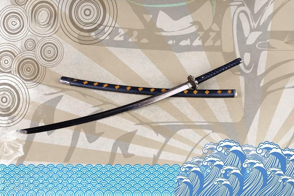 Accesorio de figura a escala 1/6: Modelo de traje de cuchillo japonés en miniatura coleccionable