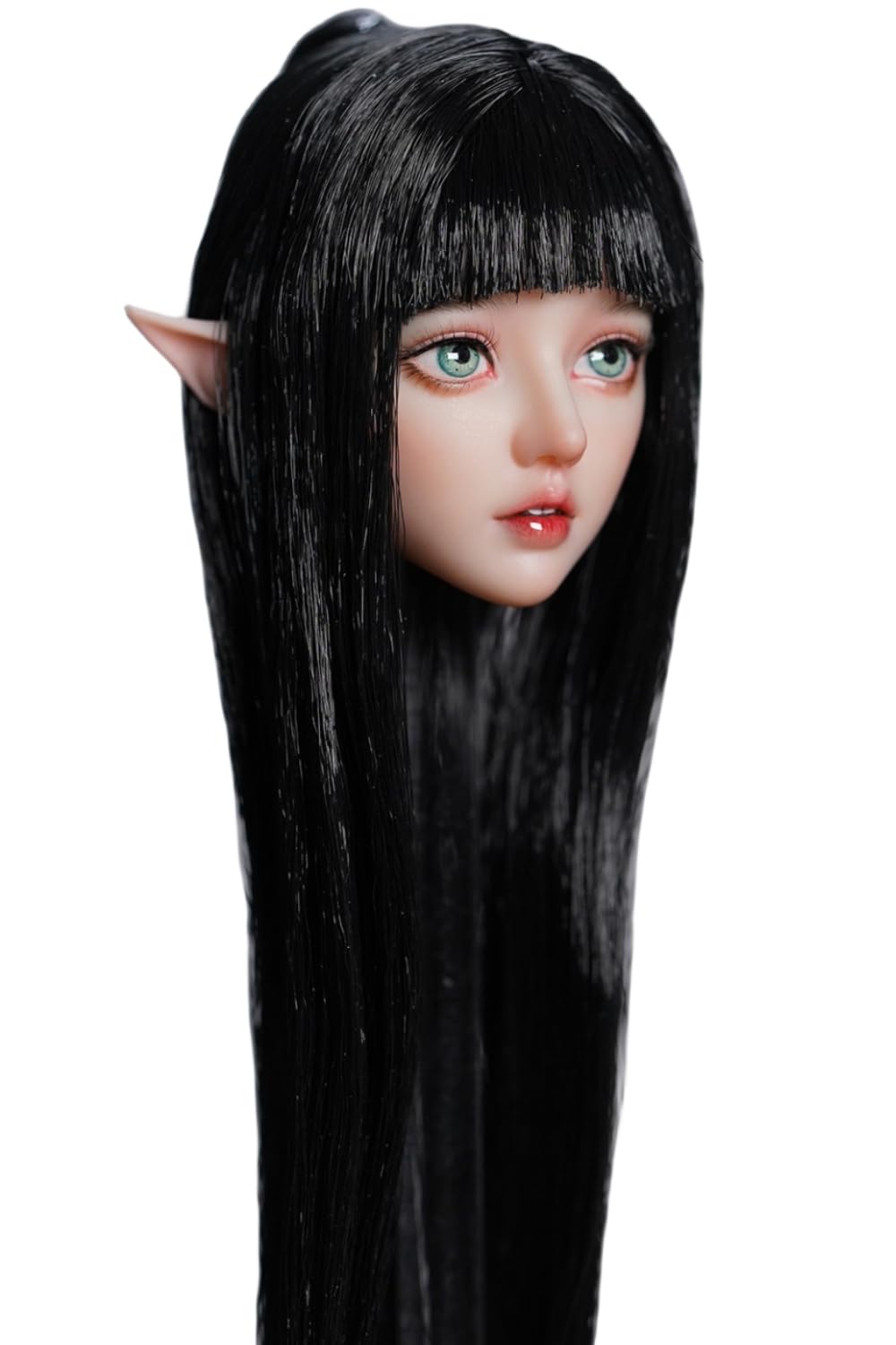 Escultura de cabeza femenina a escala 1:6, escultura de cabeza de Amy para figuras de acción de 12 pulgadas