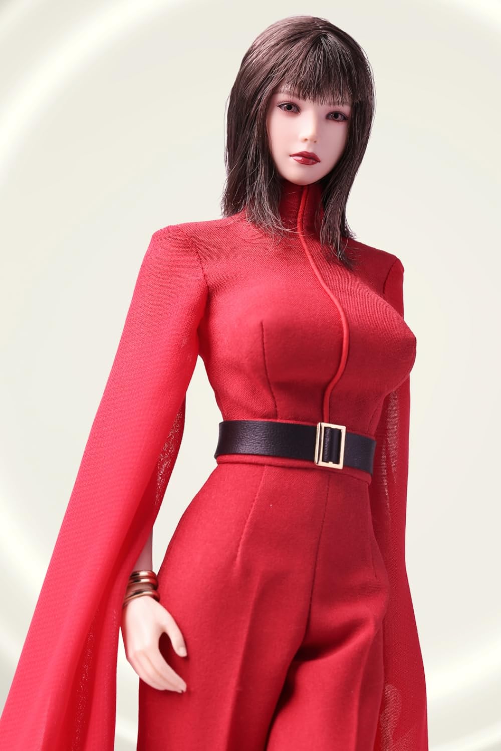 Ropa para muñeca a escala 1/6: Conjunto de vestido de noche para figura de acción coleccionable de 12 pulgadas