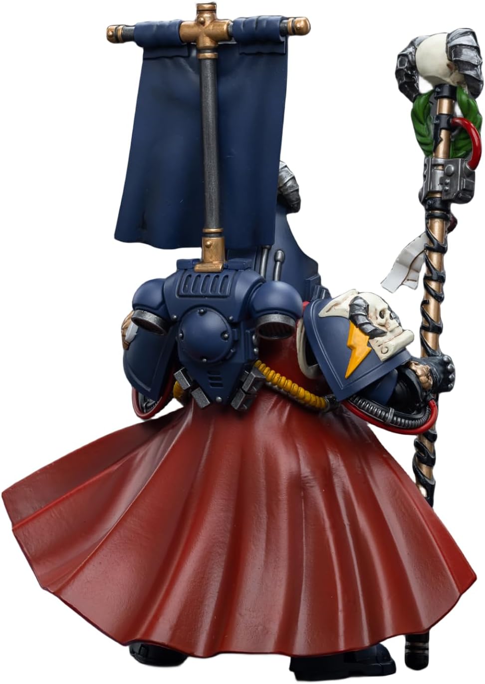 JoyToy Warhammer 40K Figurine de collection : Tigurius, bibliothécaire en chef des Ultramarines, figurines d'action à l'échelle 1/18 JT6885 (Tigurius)