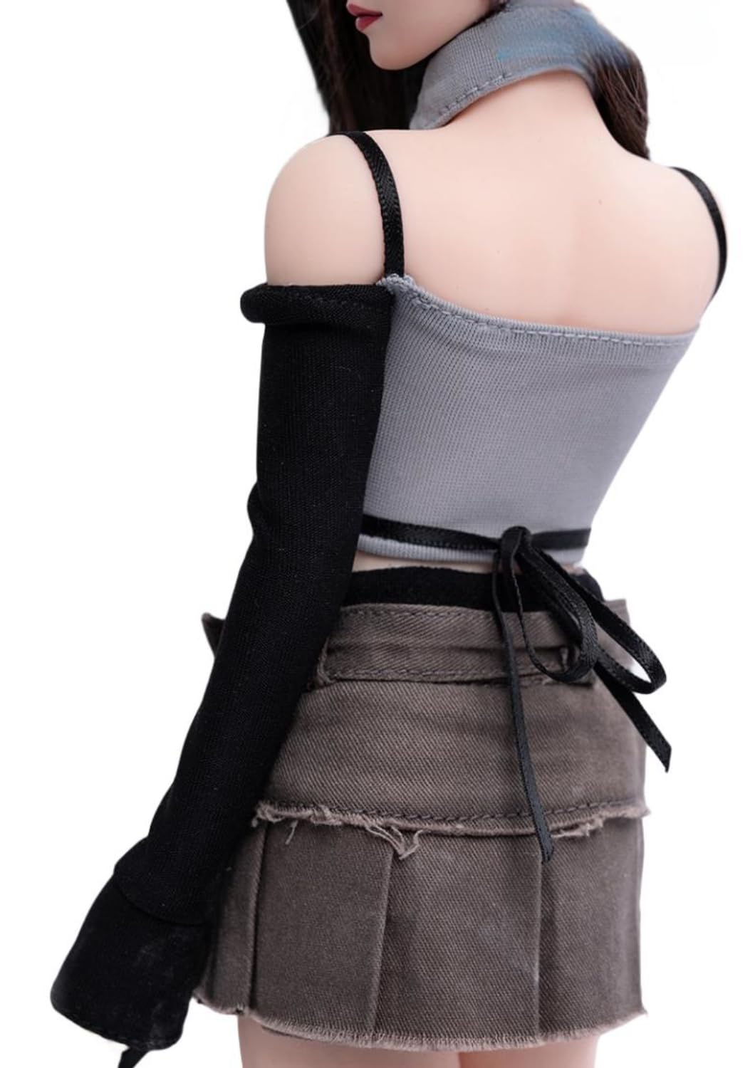 Ropa para muñeca a escala 1/6: Camiseta, traje y falda para figura de acción coleccionable de 12 pulgadas TCT-033A