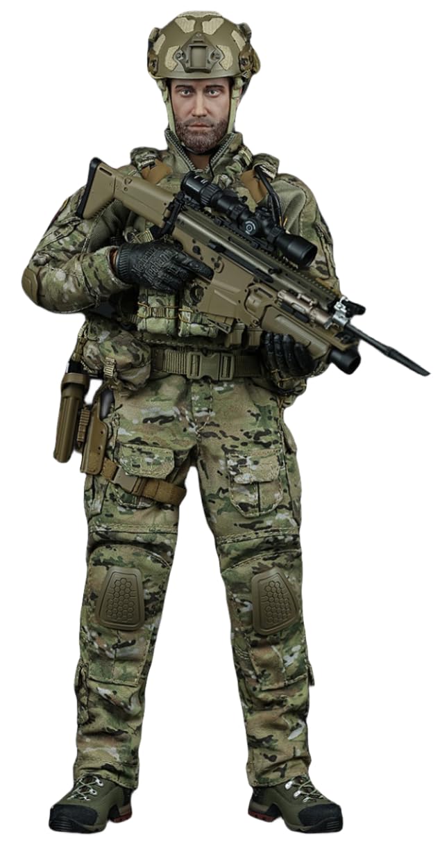 Figura de acción coleccionable masculina de Minitimes Toys: Fuerzas Especiales del Ejército de EE. UU., escala 1:6, estilo militar, flexible