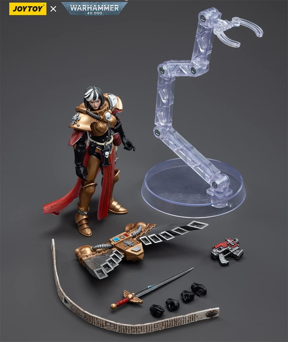JoyToy 40K Adepta Sororitas Geminae Superia 2 figurine à collectionner à l'échelle 1:18