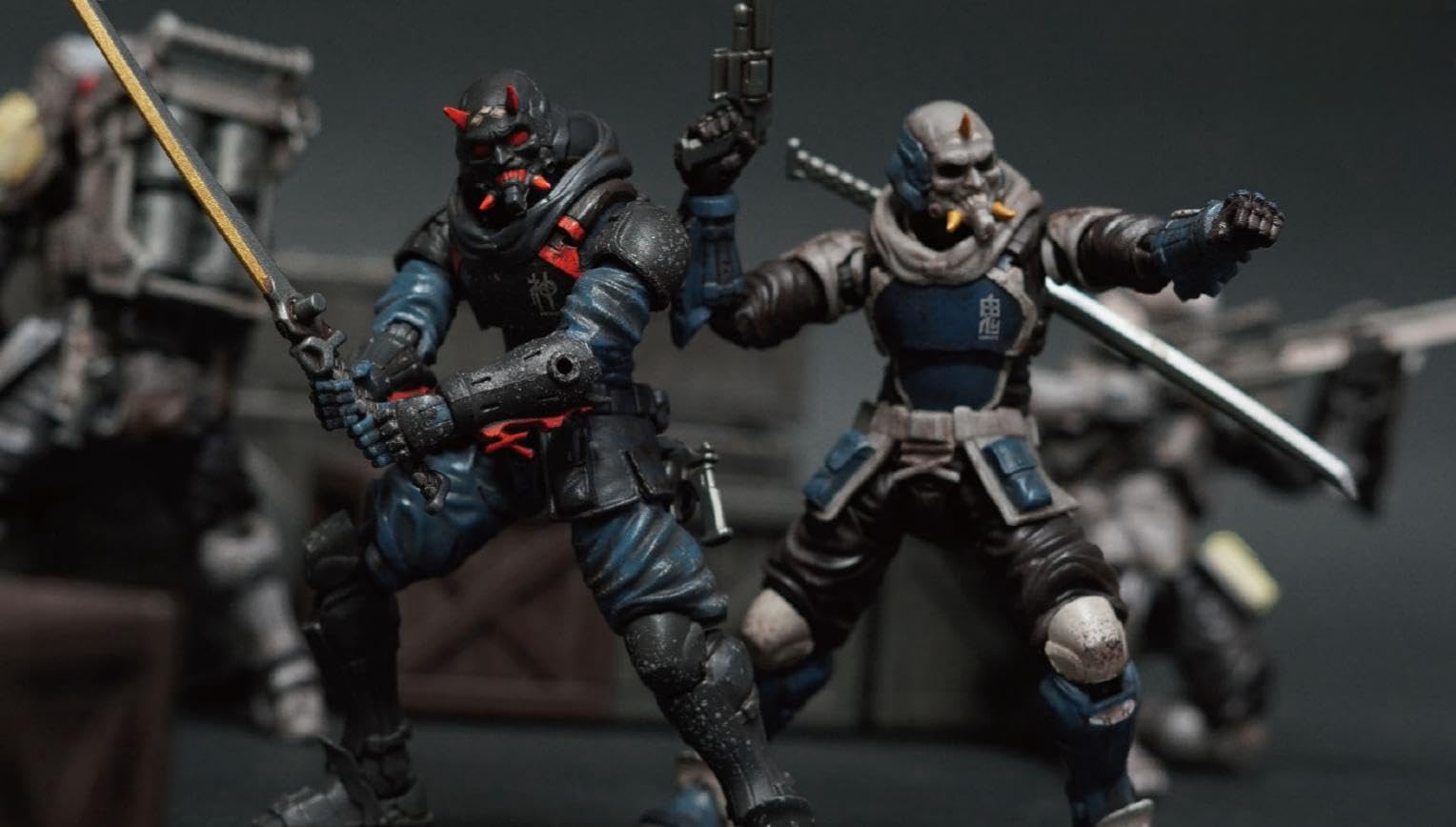 Figura coleccionable de Toys Alliance: Acid Rain Misshaku y Naraen Figura de acción en miniatura 1:18