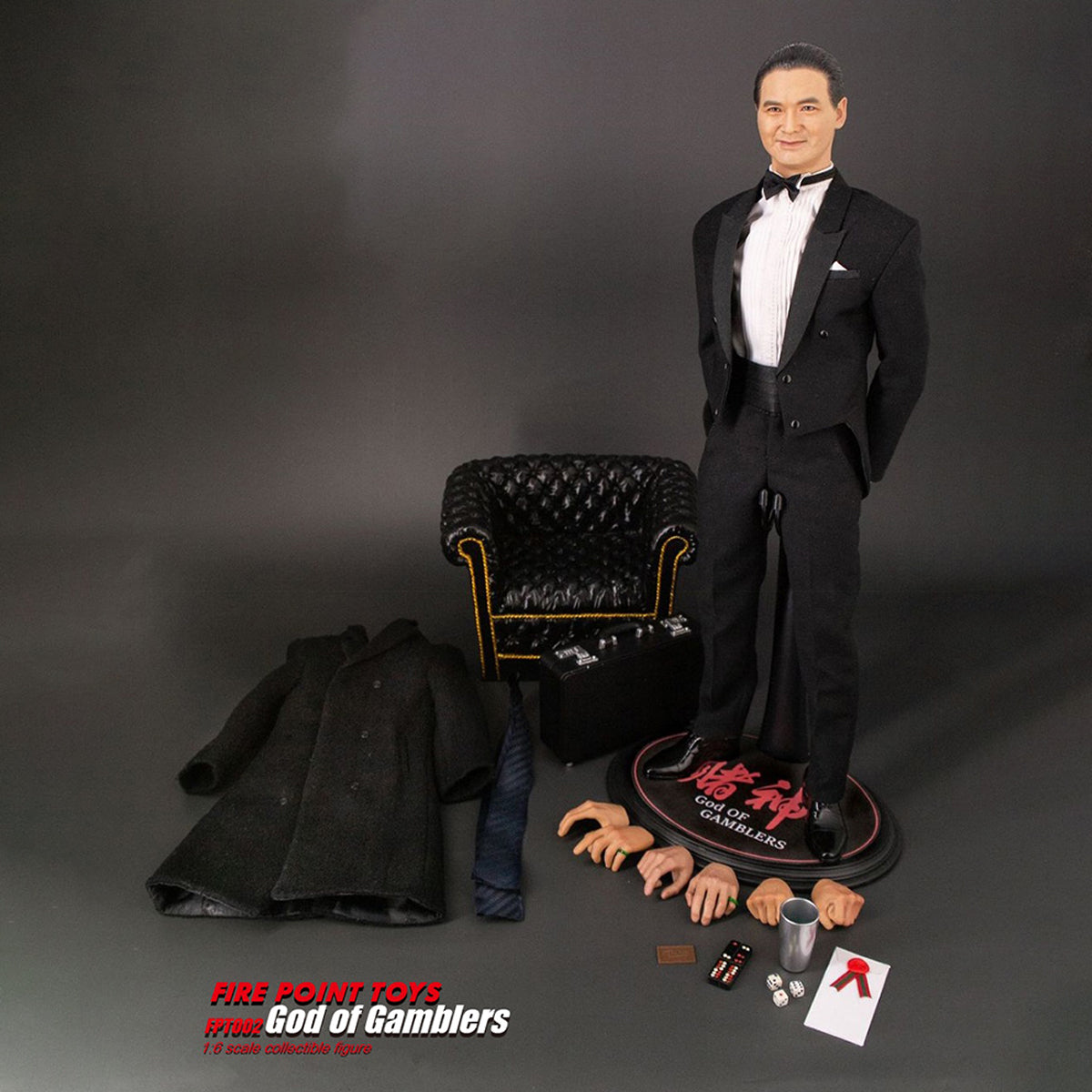 Fire Point Toys, God Of Gamblers, Action Figure Full Set