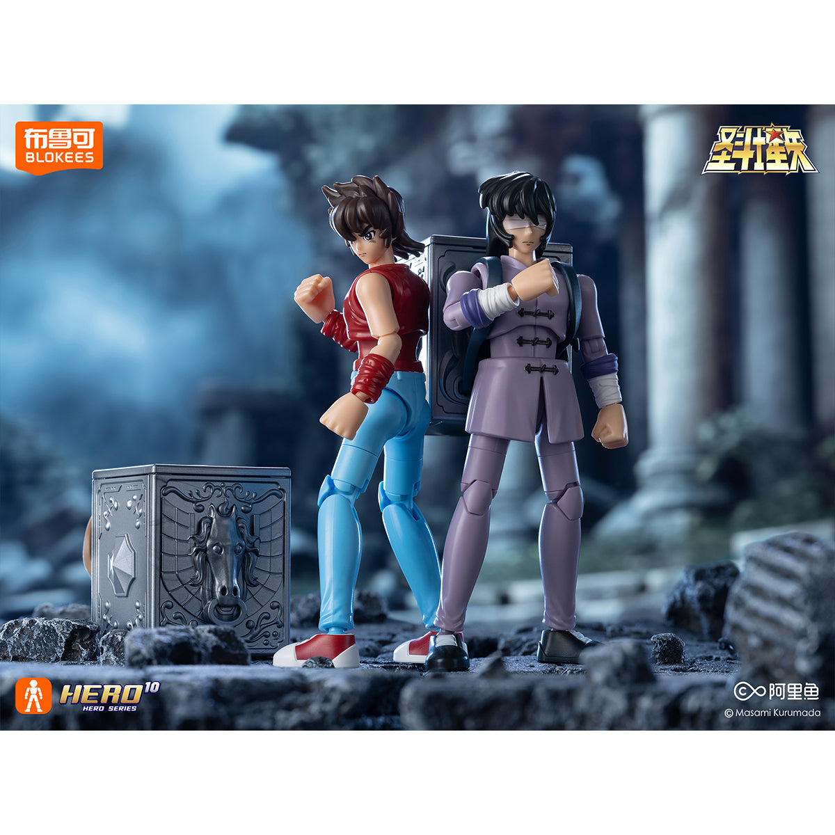 Blokees Saint Seiya Galaxy Version Vol.3 Guardian of Athena Blind Box Figure