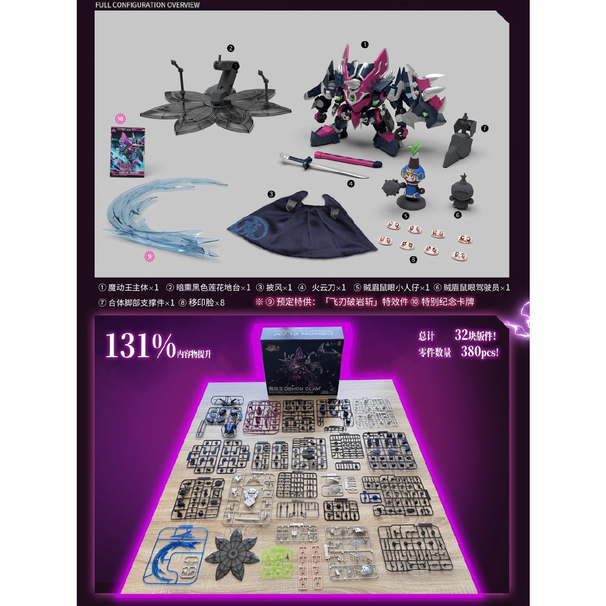 Yili Chuangwan Fruity Robo Force 3 - Magic King FR3-V04 Model Kit