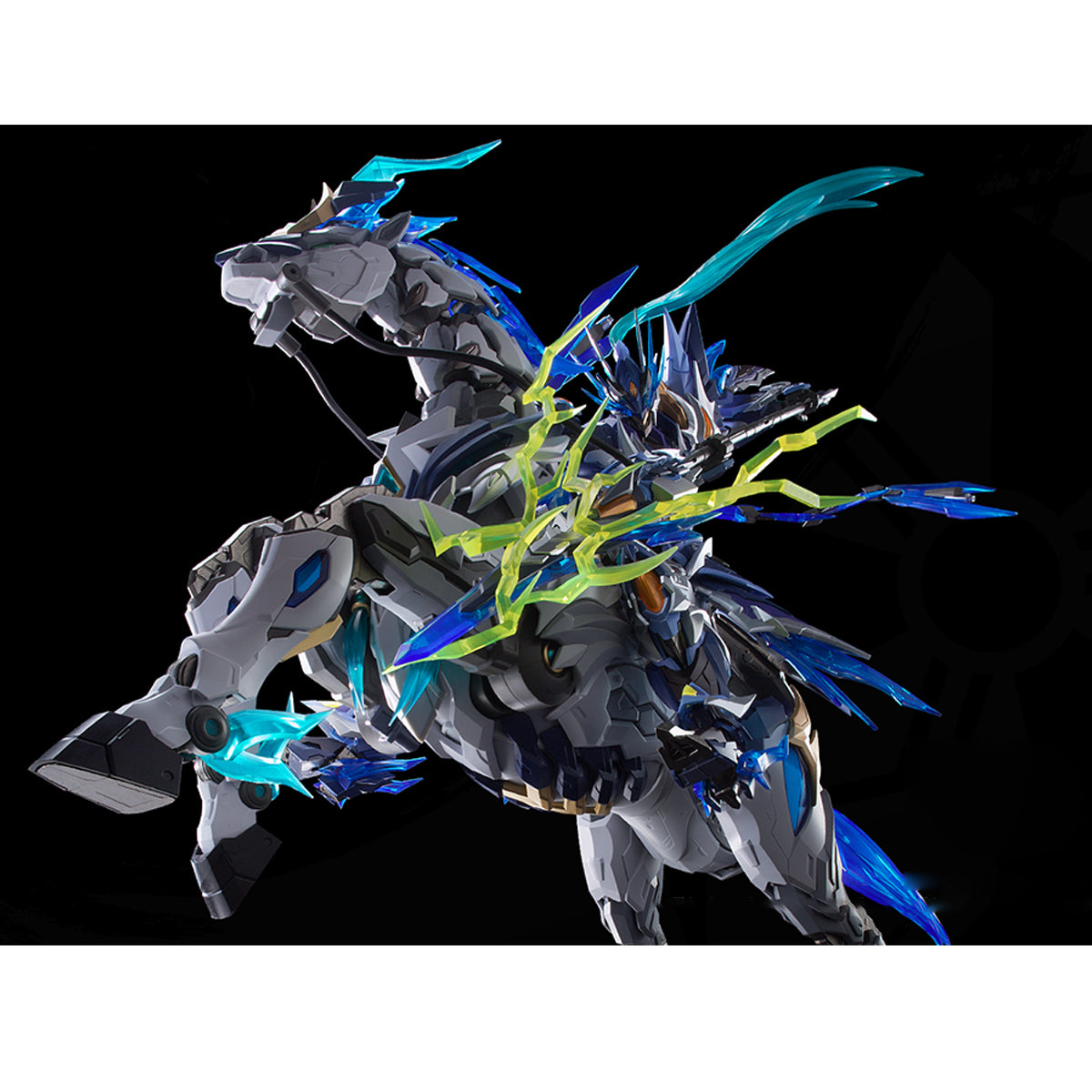MOTOR NUCLEAR Star of Providence Zhao Yun & Jade Orchid White Dragon Horse Alloy Model Kit